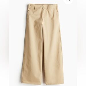 H&M Raw Edge Twill Chinos